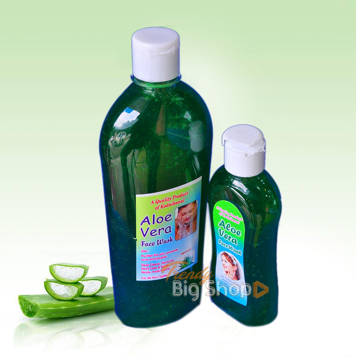 Aloevera Face Wash 500ml, Ayurvedic herbal Aloevera products in online kodai herbs