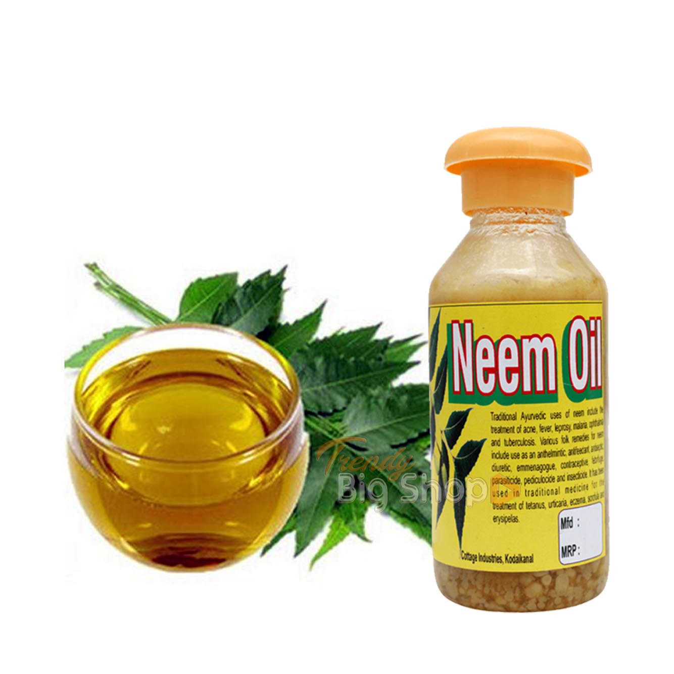 Neem Oil, 100ml, Pure and Natural Neem Seed Oil Cold Pressed For Hair, Skin And For Body Care online shop