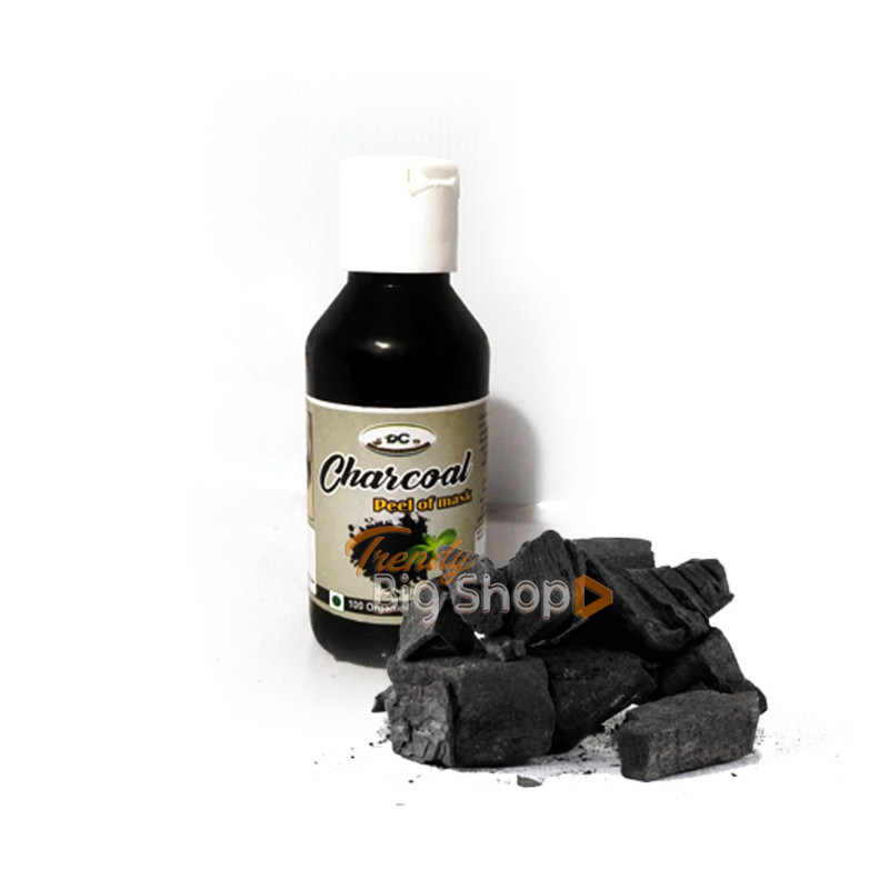 Charcoal Peel Off Mask 100ml, Removes Blackheads and Whiteheads | Active Cooling Effect | Deep Skin Purifying Cleansing, Natural online kodai,