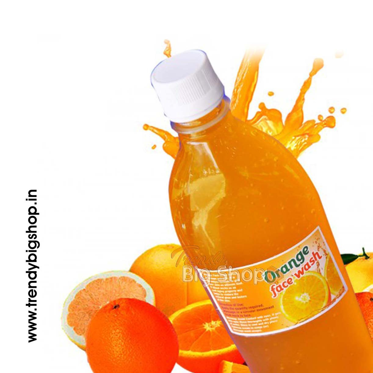 Orange Face Wash, Natural Product 500ml, Pure Face Wash Product in Online shop