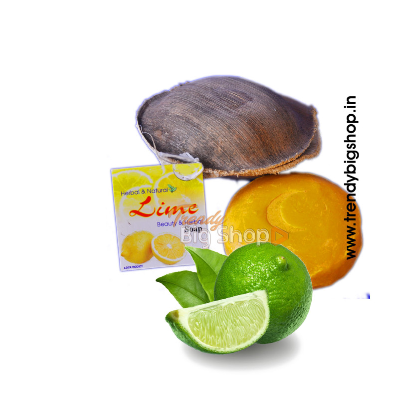 Lime Soap, Bath Natural Herbal Soap online, Packs - 3