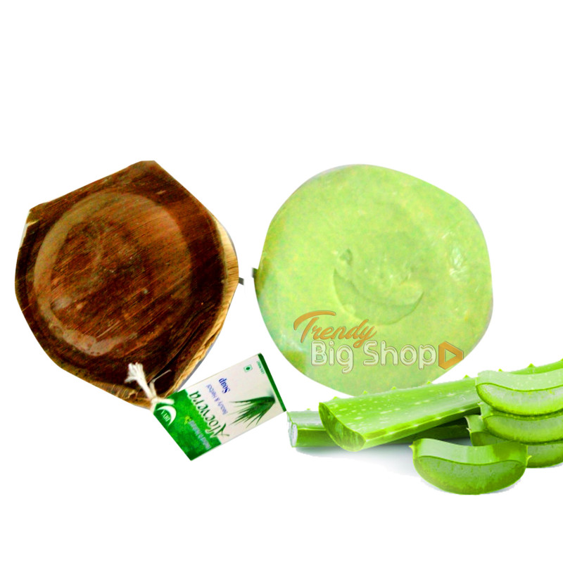 Aloevera Soap, Natural Cool and Fresh Herbal Aloe Vera Soap online shop, Pack of 3