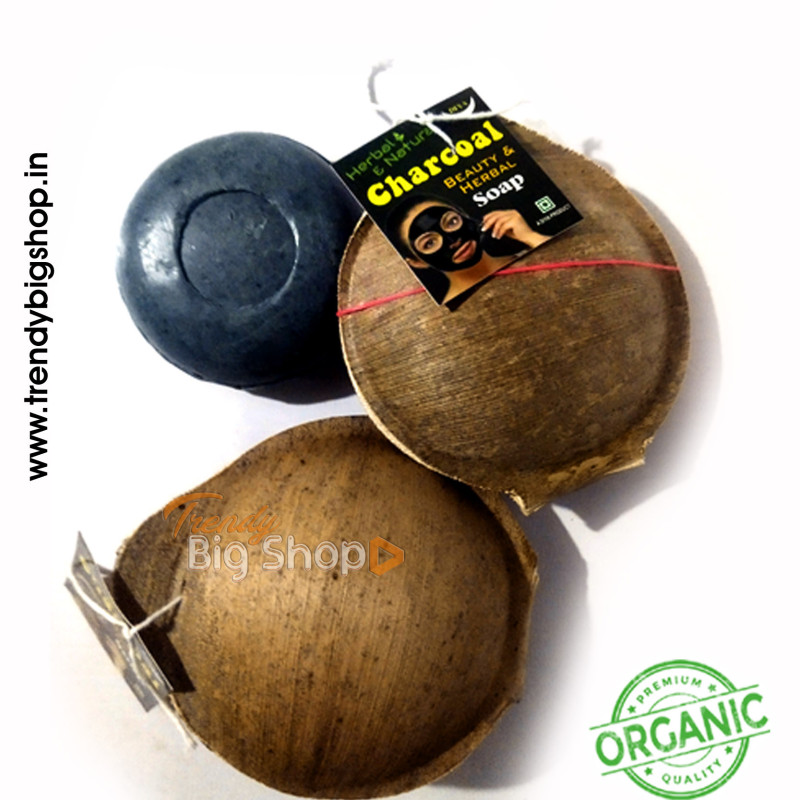 Charcoal Soap for face and Body Wash Pack of 3